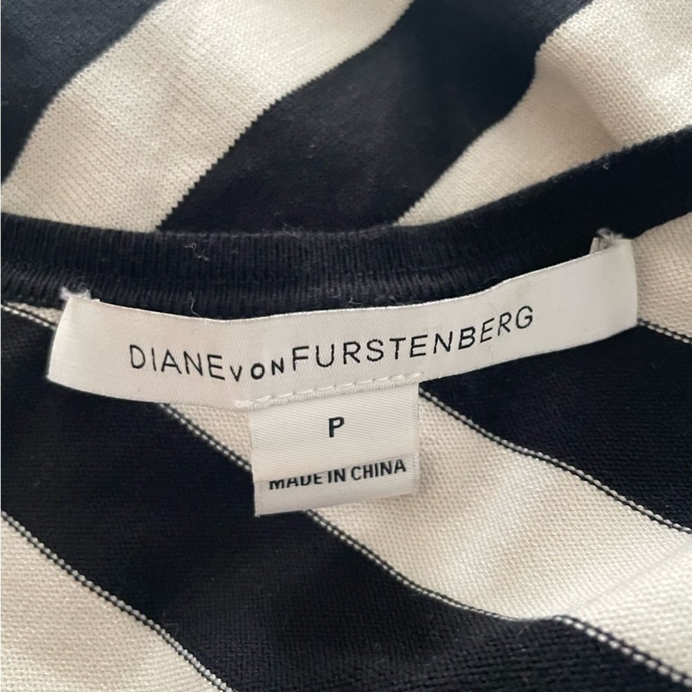 Diane Von Furstenberg Ballerina Two Stripe Wrap BALLERINA WRAP - Picture 8 of 11